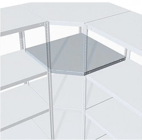 Стеллаж металлический угловой Титан МС 2500x800x600/4