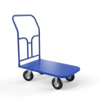 Тележка платформенная ТПТ (г/п 300 кг, 900x600 мм, колёса пневматические 250 мм)