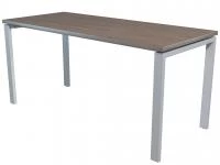 Стол офисный NT 160x70 темный орех/серый